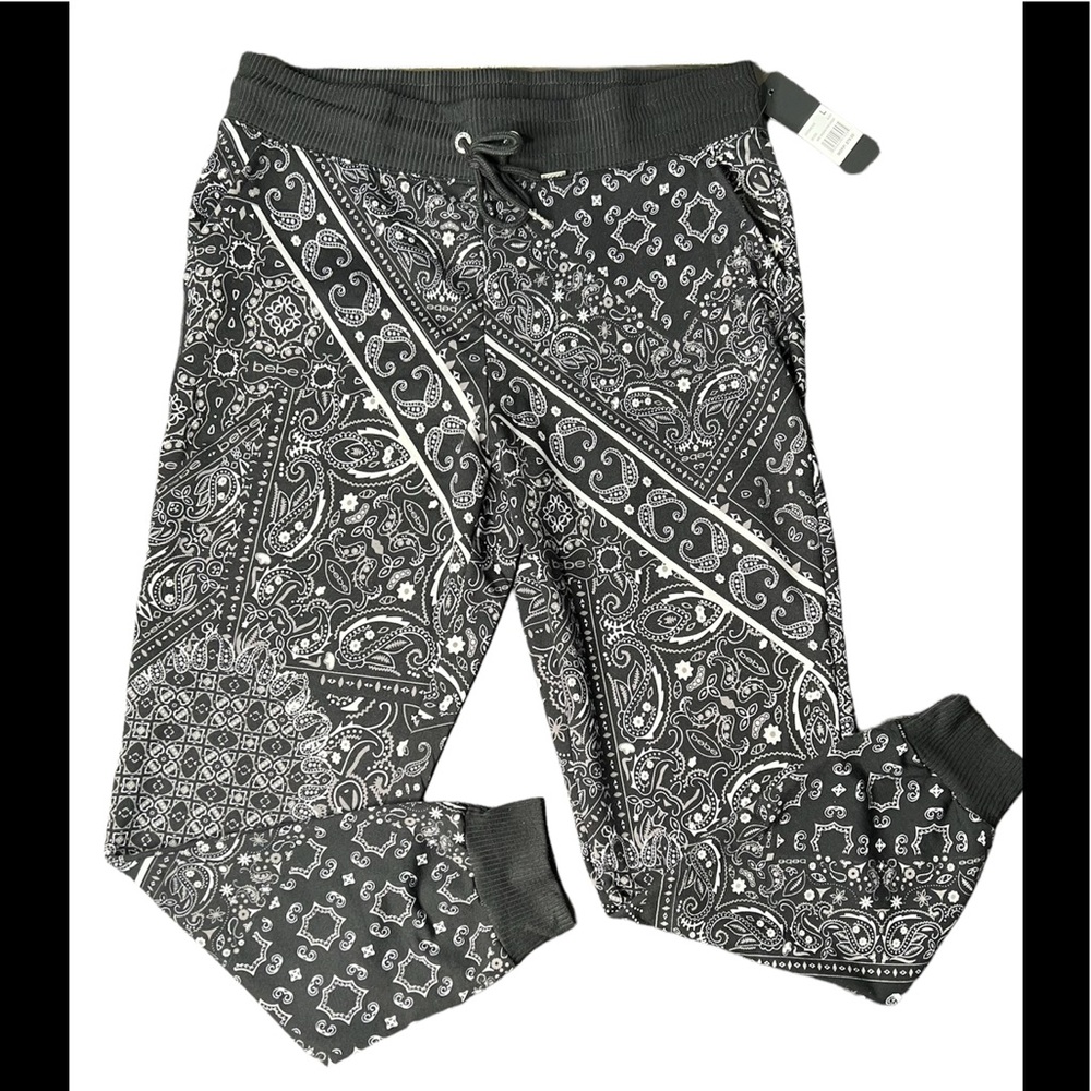 Bebe Bandana Print Jogger Size Large
